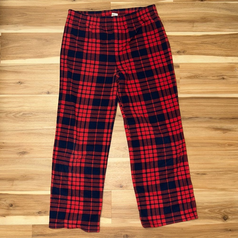 GAP Kids Checkered Red and Black Pajamas